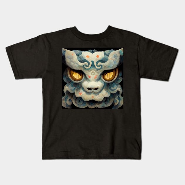 Lion Dance 2.0 Kids T-Shirt by ArkMinted